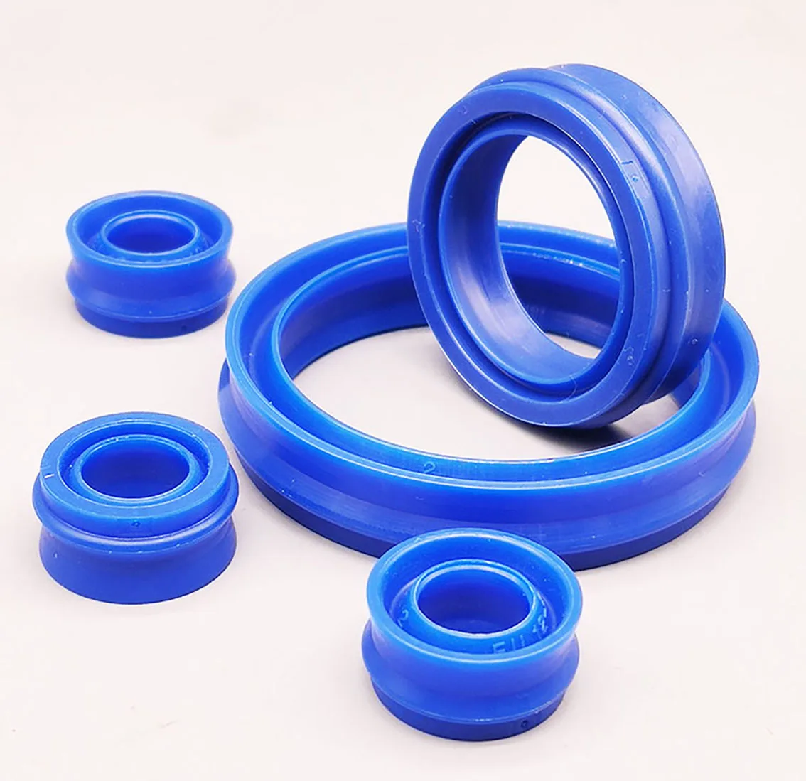 EU Type Seal Ring Blue/Green Hydraulic Cylinder Piston Rod Bidirectional Gasket Dual Purpose Air Seal Oil Seal Washer