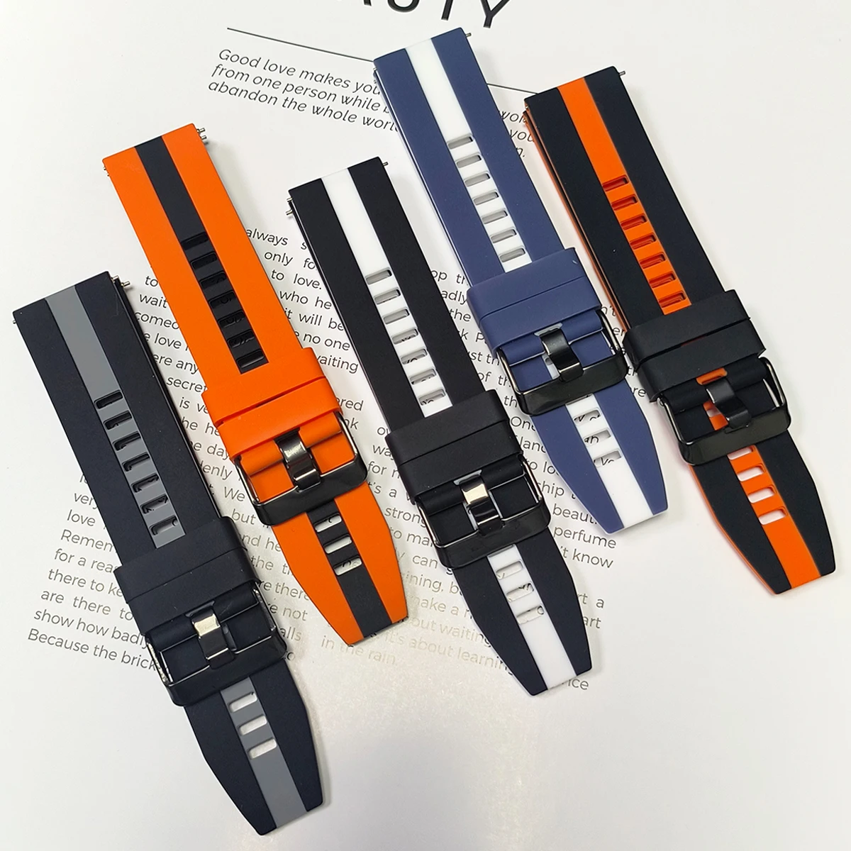 Pasek silikonowy 20mm 22mm do – Silicone Watch Band 22Mm recenzja i cena