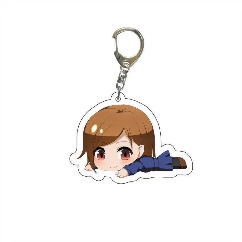 พวงกุญแจอะคริลิคจูจุสึไคเซ็นใหม่ น่ารัก การ์ตูนโกโจ ซาโตรุ ฟุชิกุโระ เมกุมิ รุ่น Q จี้ห้อยคอ ของสะสมอนิเมะ