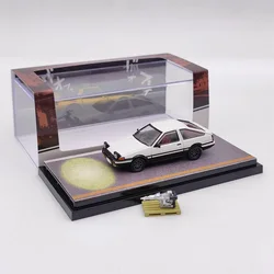 Hobby Japan 1/64 SPRINTER TRUENO GT APEX AE86 Open Headlights With Engine Diecast Model Toys Car