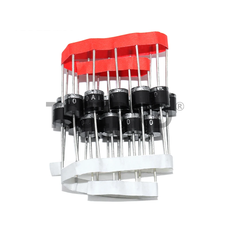 20pcs/lot 6A10 10A10 20A10 Rectifier Diode 6A 10A 20A 1000V 2000V R-6