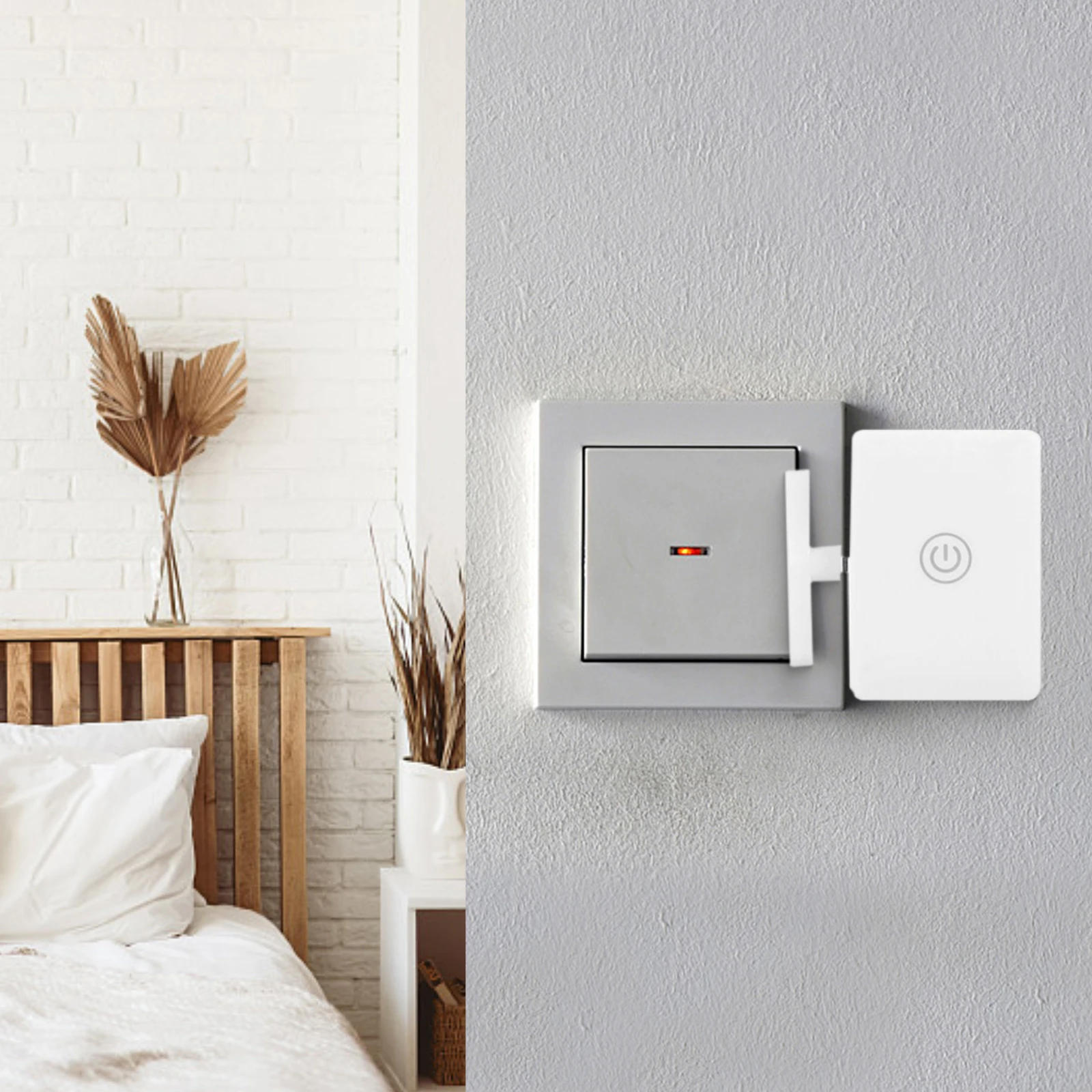 for Home Home Controller Remote Switch Light Control Switch White On Any Switch 100 Days for Battery Life 2 Hours To Charge
