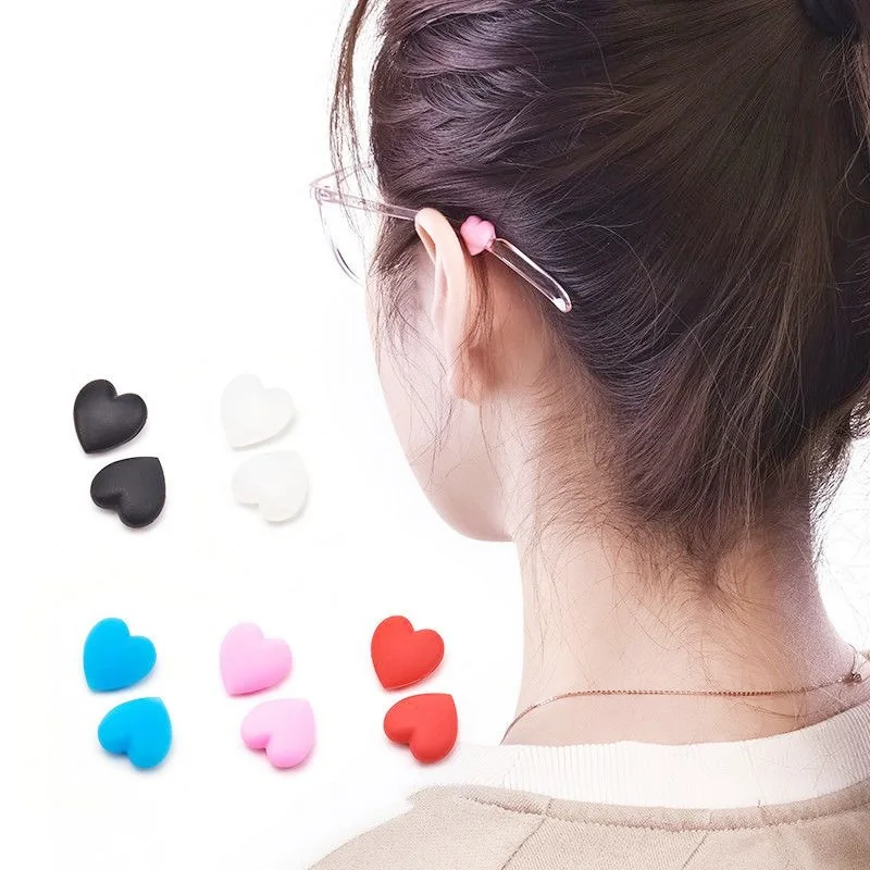 20PCS Anti Slip Glasses Ear Grips Prevents Slip Glasses Stop Children Eye Silicone Anti-slip Glasses Stopper YJFHT01