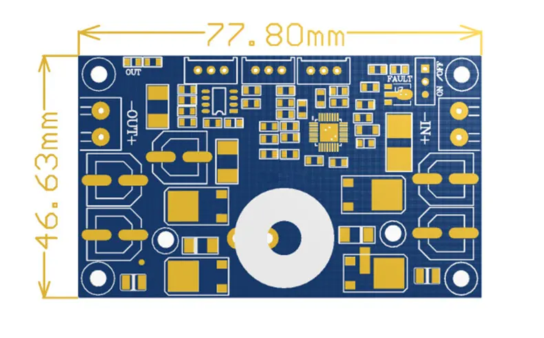 Neuer LTC3780 DC-DC Buck-Boost-Wandler 8A 130W Step-Up-Down-Spannungsregler CV CC Solar-Batterieladegerät Auto-Strommodul Slim – Detail 10