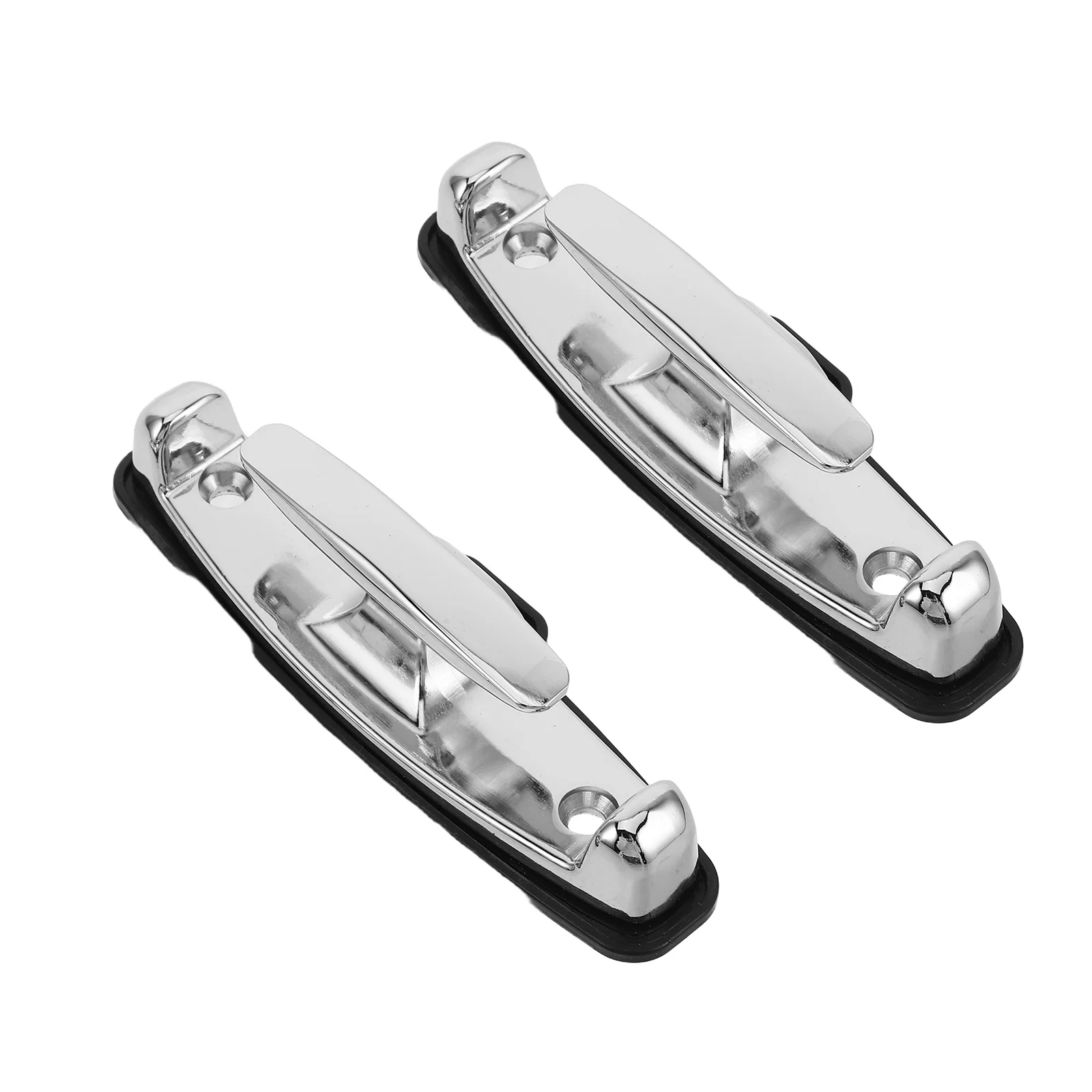 

2Pcs Thickened Vehicle Rear Tow Hooks Heavy Duty Trailer Replacement Parts Car Towing Accessory Sturdy Metal Hooks for Tow