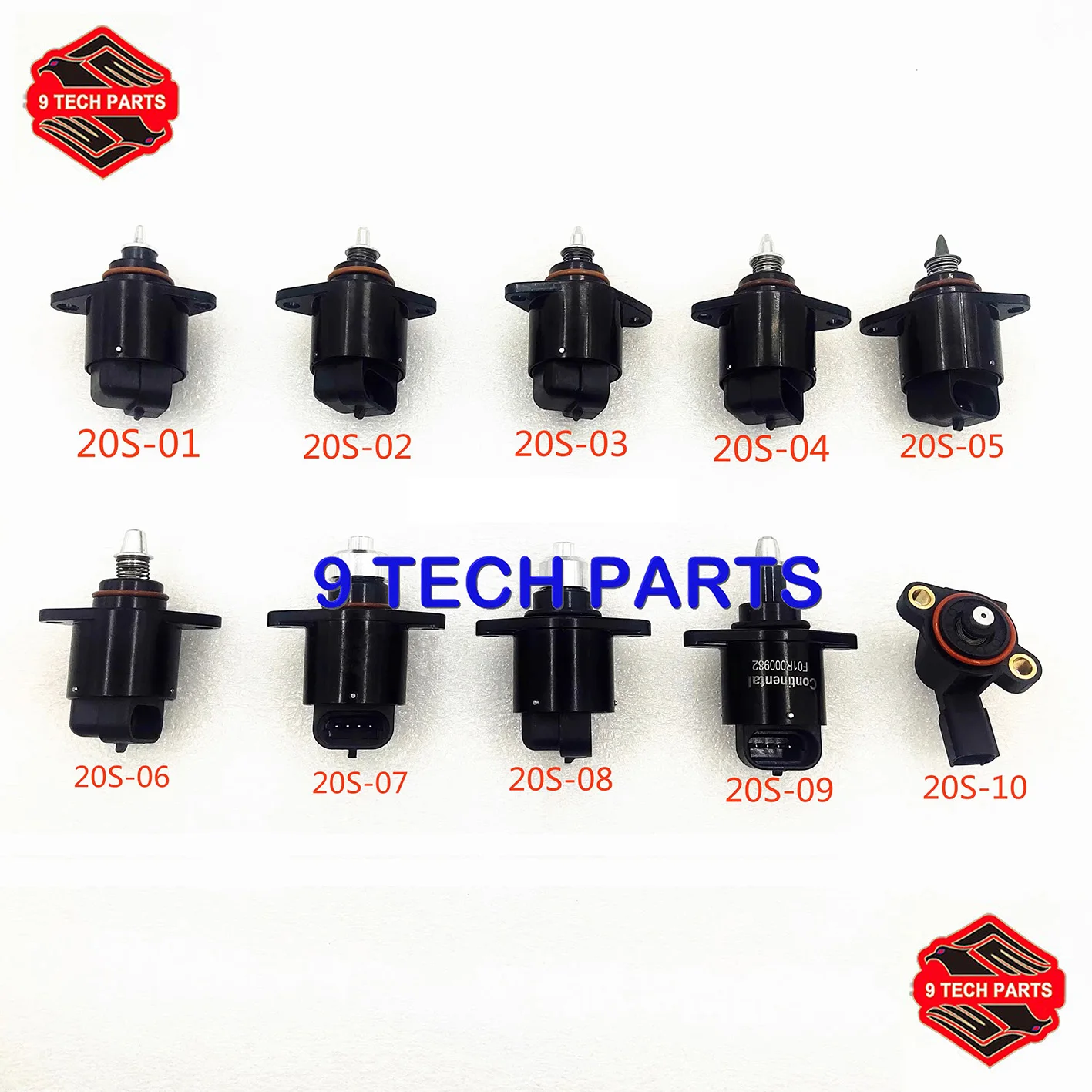 Idle Air Control Valve IAC Stepper Motor for YESON Models 20S Scooter Motorcycle EFI Electronic Fuel Injection System