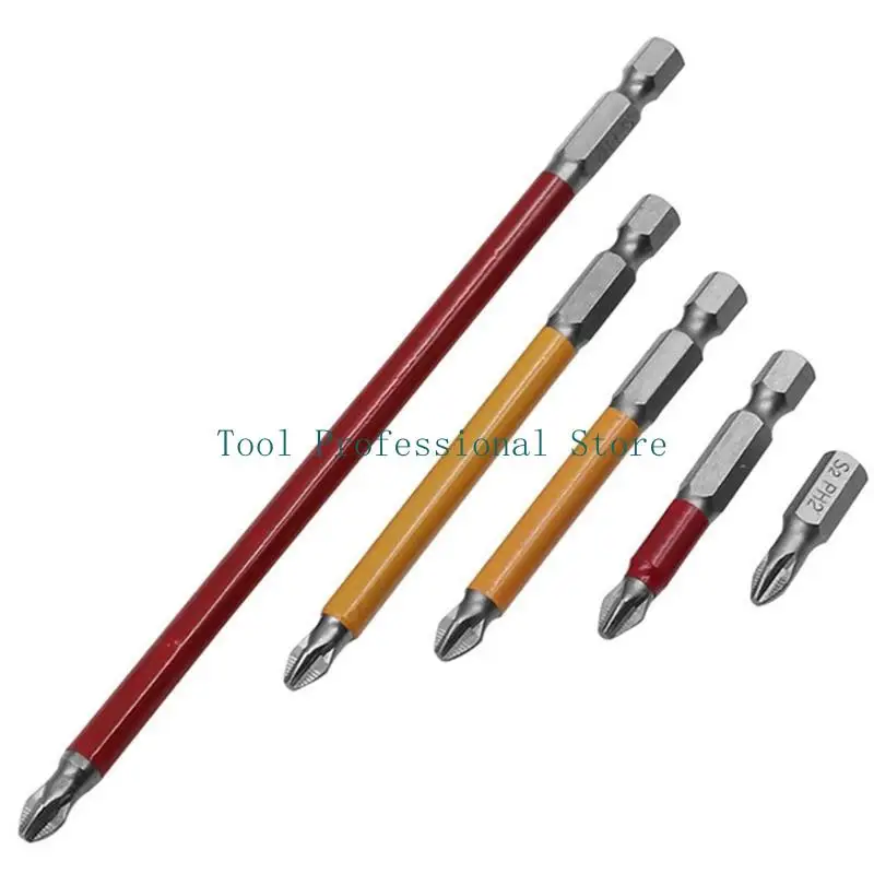57QF Strong for Cross Bit Handle Screwdriver for Mechanic Repairing W