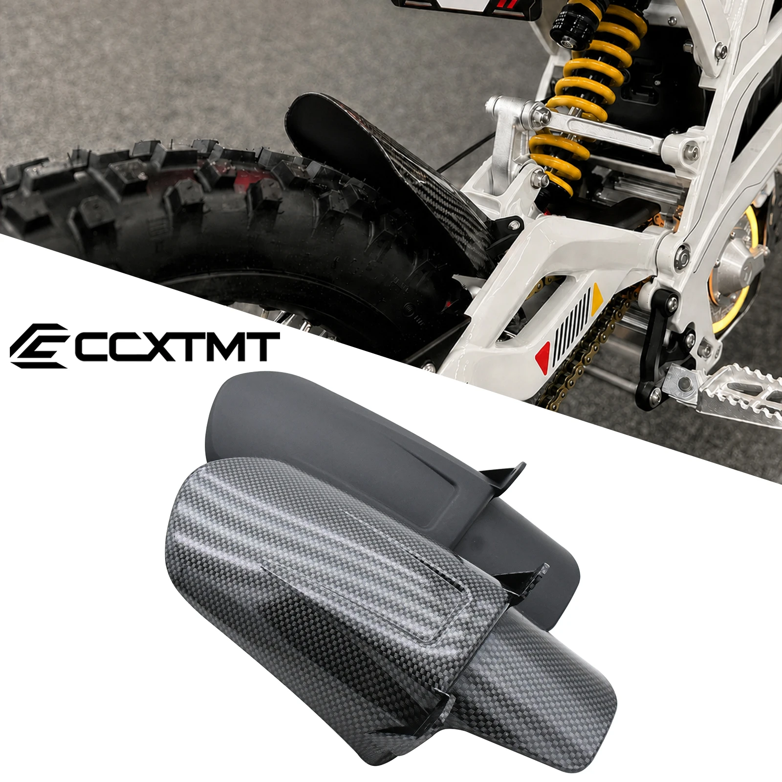 For 79 Bike Replace Motorcycle Rear Wheel Fender Mudguards Compartment Protection Cover Electric Cross-country Bike Parts