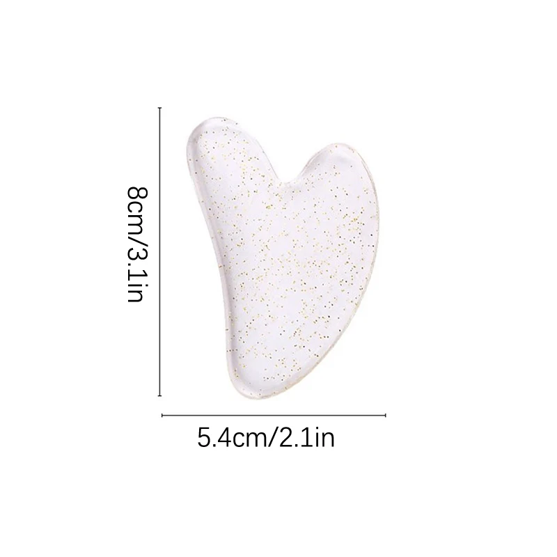 Skin Scraping Resin Gua Sha Massage Board Guasha Plate Face Eye SPA Massager Scrapers Tools For Face Neck Back Body Legs