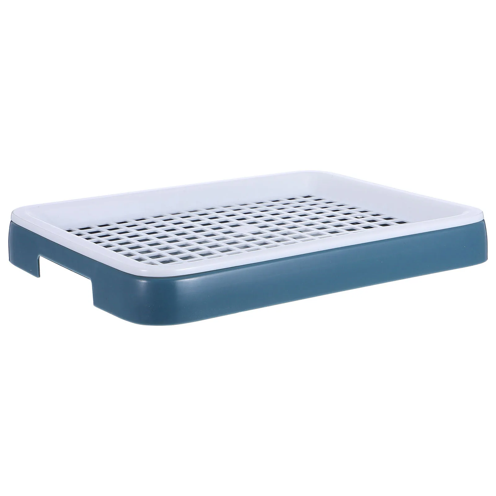 

Rabbit Litter Box Rectangular Design for Small Pets Guinea Pigs Chinchillas Ferrets Stable Non Tip Easy to Clean Plastic