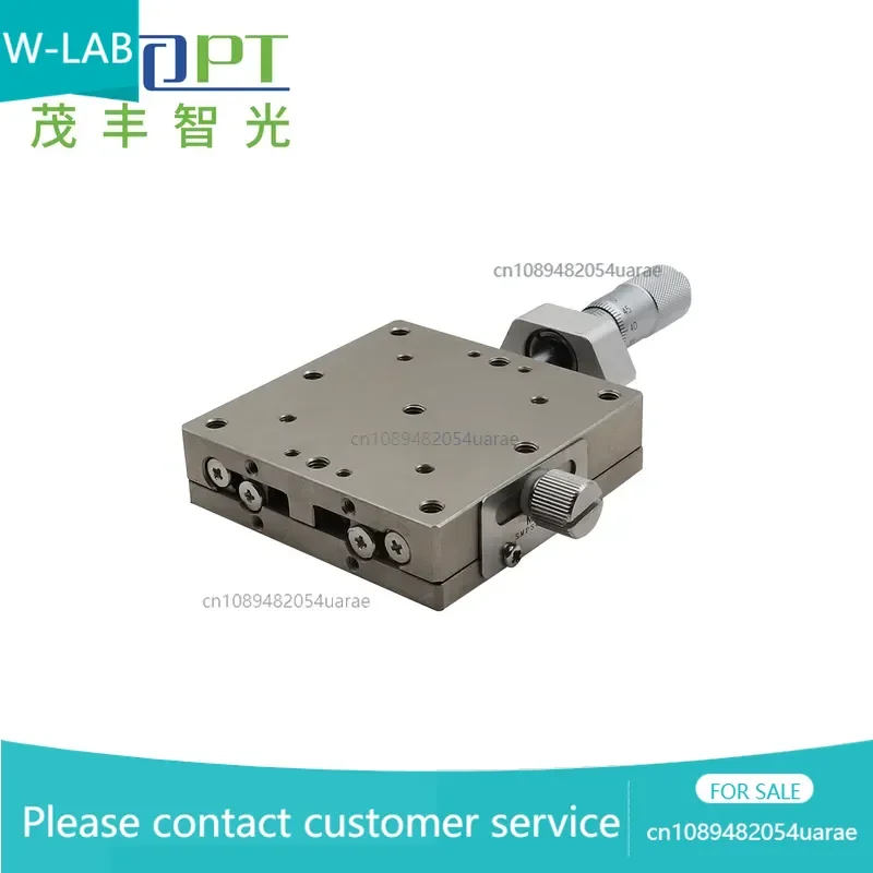 SMPS60-1CR X Axis General-Purpose Stainless Steel Translation Stages/ Stage Size 60 X 60 mm