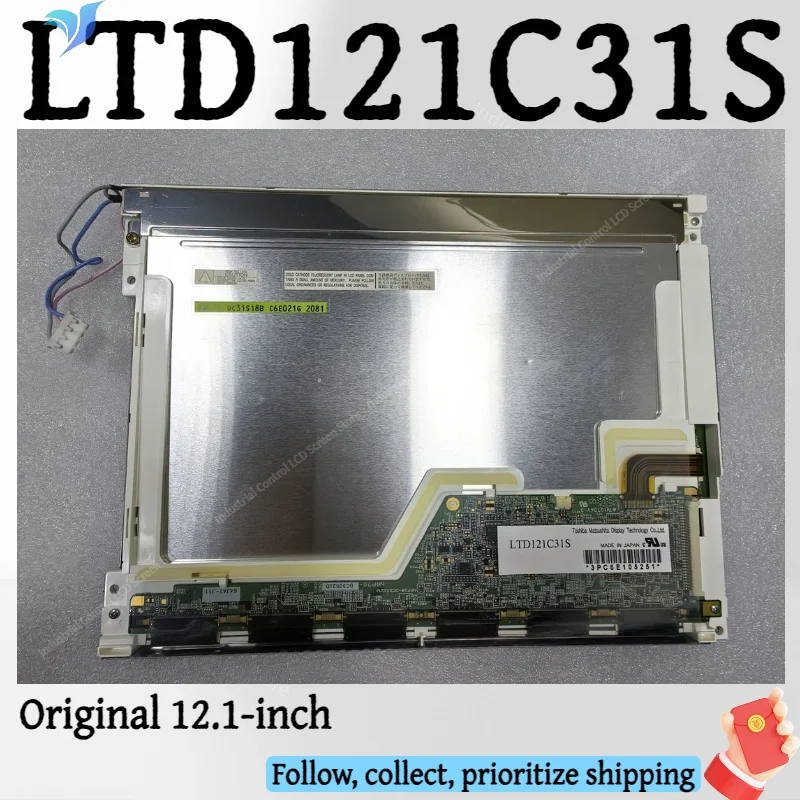 

Original Ltd121C31S 12.1inch Industrial Display, with Spot Test Ltd121C31L Ltd121C32S Ltd121C3 3S Ltd121C30U-A Lta121B860F Lta121C250F