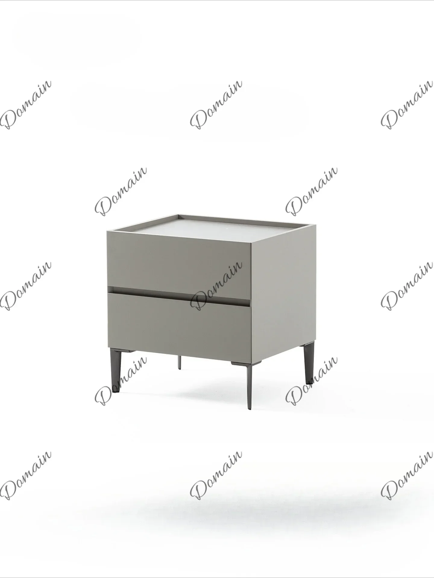 BJ Italian Minimalist Smart Wireless Charging Nightstand With Sensor Light Creative Painted Bedside Cabinet