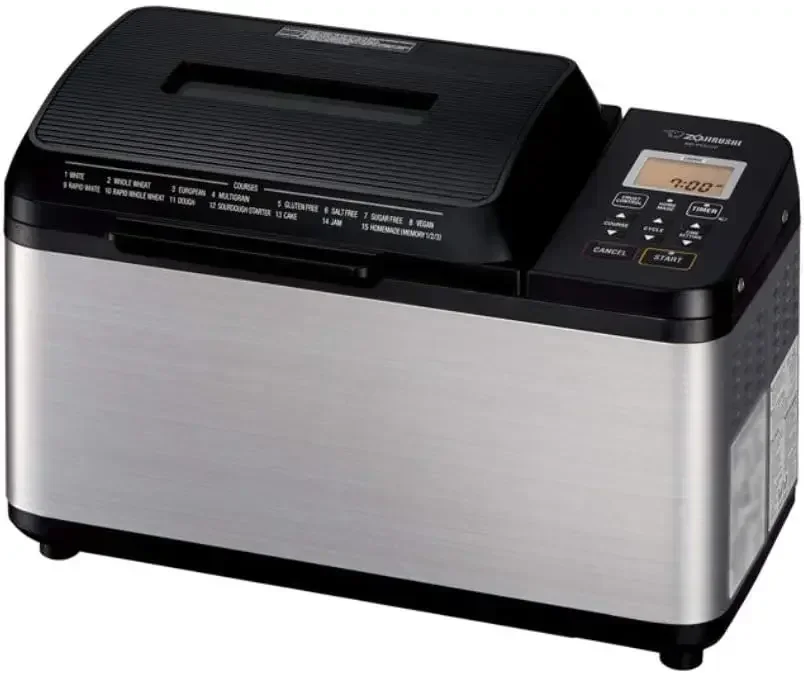 Zojirushi BB-PDC20BA Home Bakery Virtuoso Plus Breadmaker, 2 lb. loaf of bread