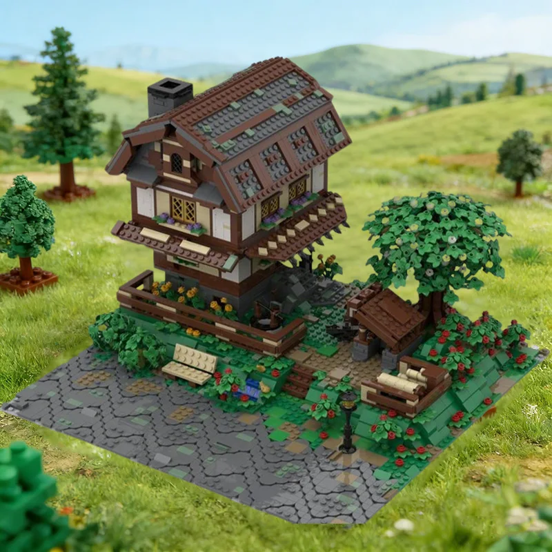 4052 PCS Star Battle Blacksmith's Workshop MOC Customize Modular Building Block Creative Design DIY Simple Boy Assembly Toy Gift