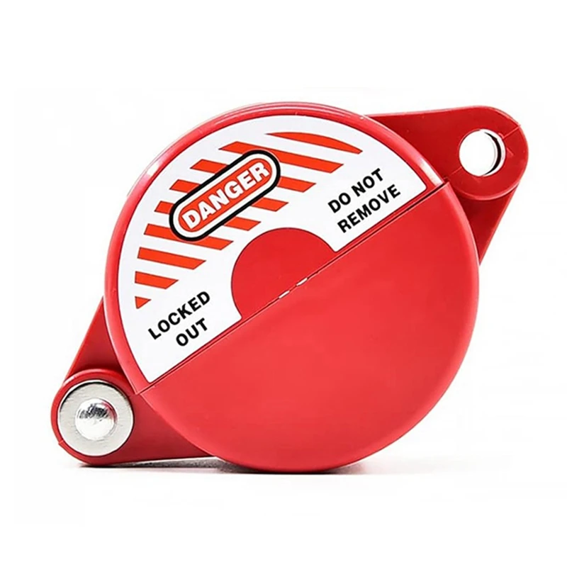 T81C 2Pack Gate Valve Lockout Device With Coded Lock For 1 To 2-1/2In Gate Valve Handles Gate Valve Lockout Water Spigot Lock