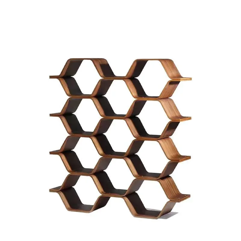 

Floor-to-ceiling bookshelf creative honeycomb honeycomb partition multi-grid bookshelf