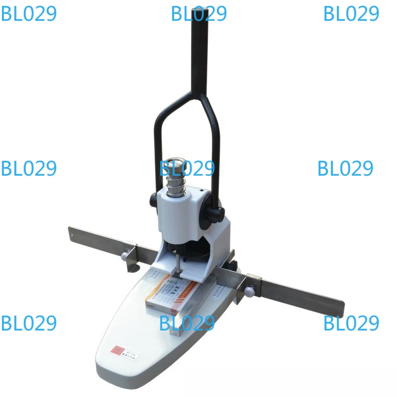 

Manual single hole punching machine paper album tag drilling can punch 30mm thickness manual