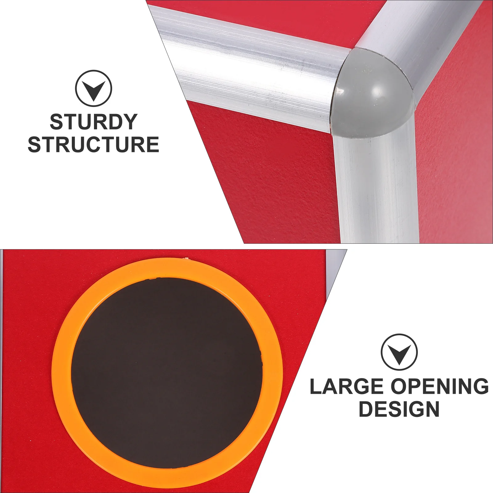 

Aluminum Alloy Lottery Box 20cm Clear Raffle Drum Ballot Box Game Draw Donation Case Party Use Acrylic Raffle Drum with Handle