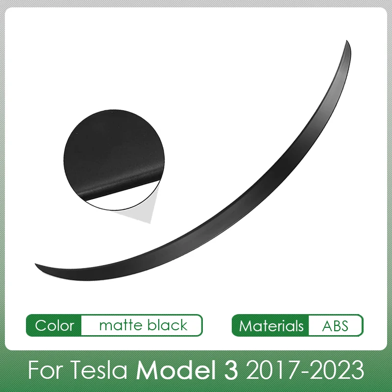 Spoiler voor Tesla Model Y Juniper Accessoires Spoilers Vleugels voor Tesla Model 3 Highland Accessoires 3/Y 2017-2026 ABS Materiaal