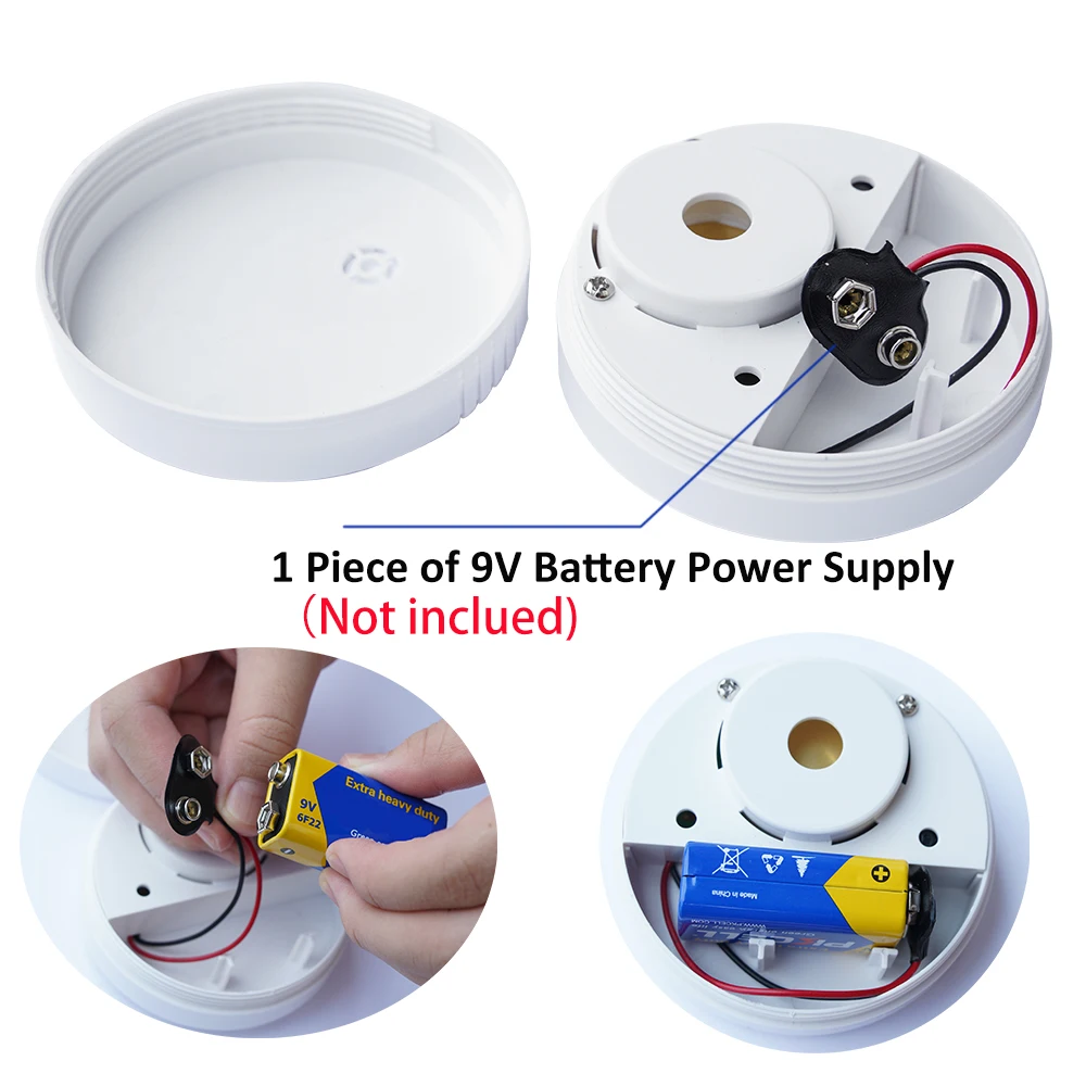 Topvico-Sensor de fugas de agua, sistema de alarma de seguridad para el hogar, inalámbrico por voz, 90dB, 3 unidades