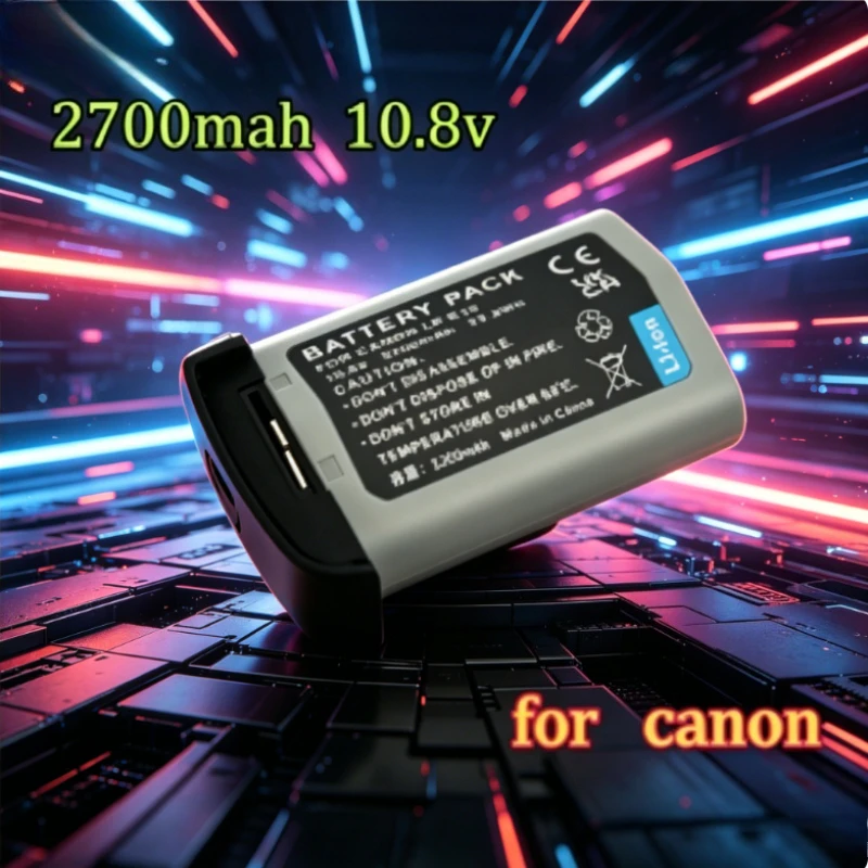 10.8V 2700mAh LP-E19 Is Suitable for CANON EOS R3 1DX3 1DX2 Mark Ii Multi Model Adaptation Long Endurance Stable Digital Battery