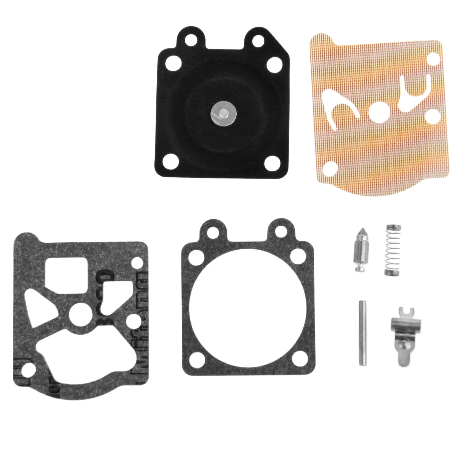 DRELD Chainsaw 5200 5800 Kit di riparazione della guarnizione del diaframma del carburatore con perno a vite per motosega 38/45/52/58 Carb Rebuild parti della motosega