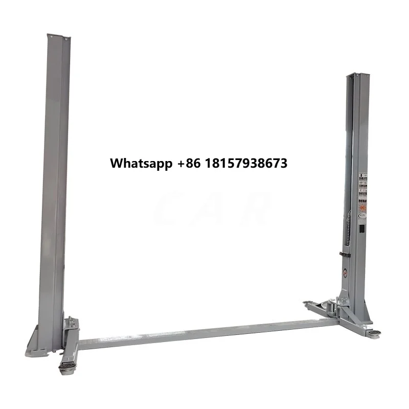 

4T Car Lift Support Auto Lift 2-Post Car Lift 4200kg Hydraulic Elevator Parking Lifter for Home Garage