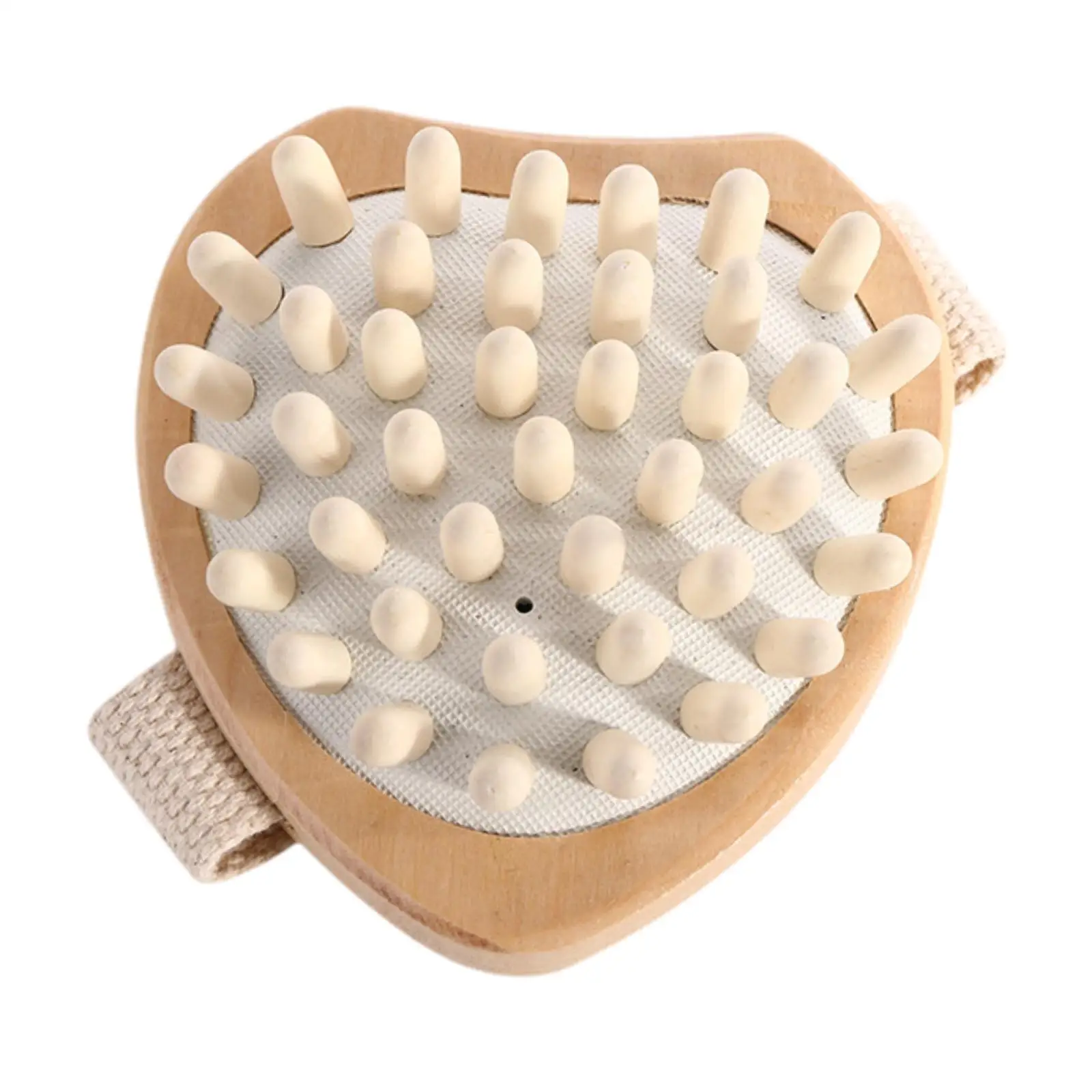 Wooden Massage Body Brush Guasha Scraping Brush Wood Massage Tool Heart Shape