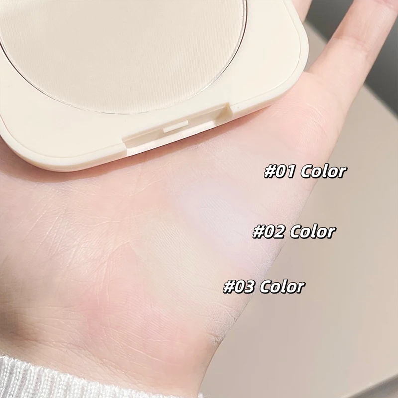 CACE Soft Face Setting Powder Cushion Compact Powder Oil-Control Matte Concealer Finish Smooth Makeup Powder Pressed Cosmetics image 4