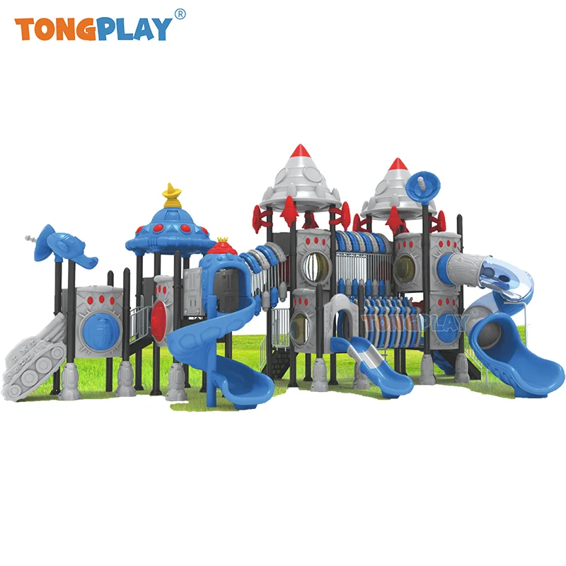 Kindergarten daily slide Commercial Cartoon Combination set Outdoor Playground, new style outdoor playground