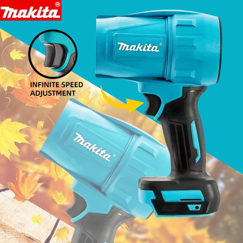 

Makita 30000 об/мин жестокий вентилятор турбореактивный вентилятор 18 В электрический воздушный пылесос скорость ветра турбо перезаряжаемый инструмент для чистки автомобиля