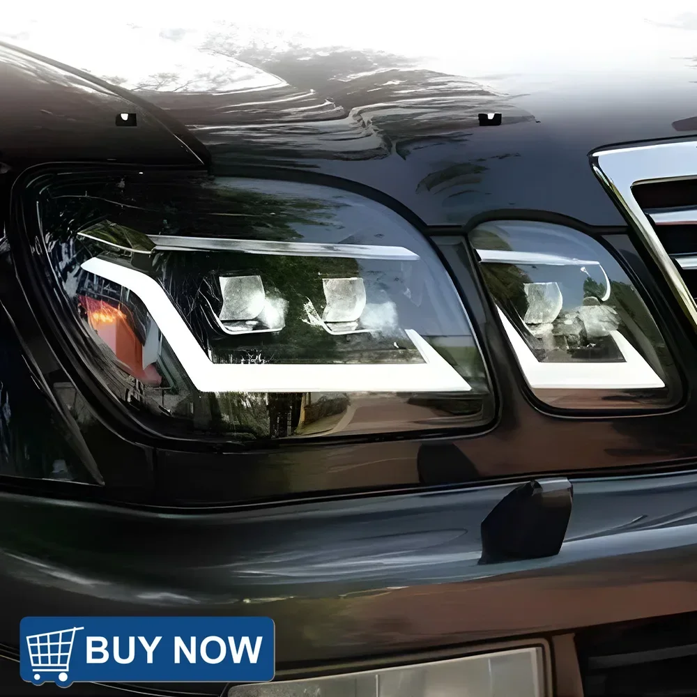 

Car Front Lamps,Auto Back Lamps Assembly For Lexus LX470 1998-2007 Upgrade LED Dynamic Projector Lens，Car Taillights Accessories