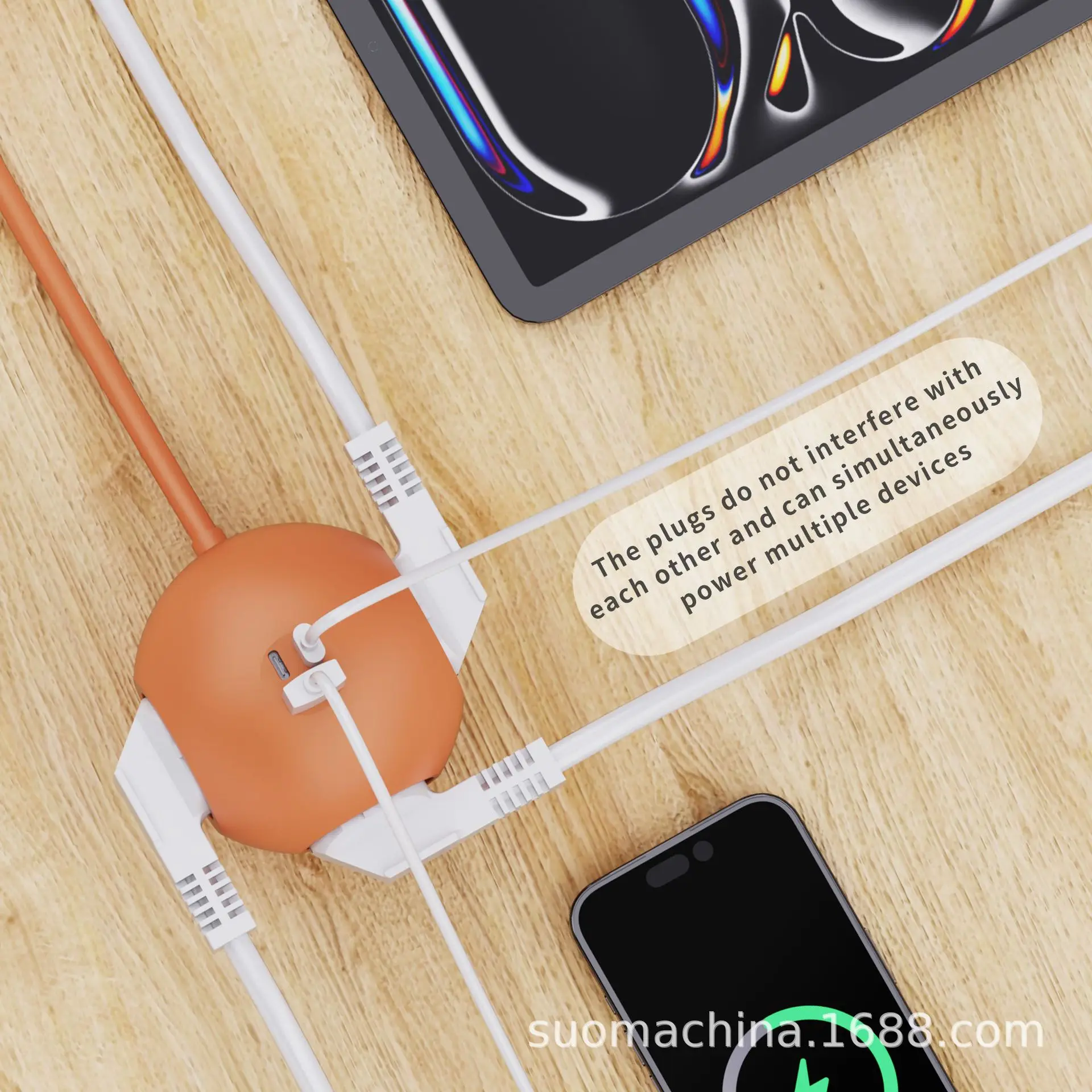 유럽 표준 구형 플러그 컨버터 볼 소켓, 고속 충전 및 방전 플러그, 다기능 Pd25w - 썸네일 7