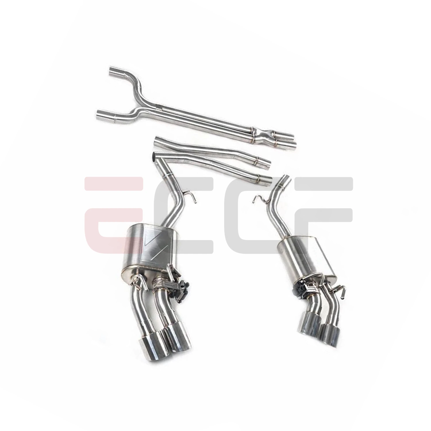 

ECCF FOR Chevrolet Camaro 3.6 T304 Stainless Steel Catback Exhaust Aggressive Sound Plug and Play Performance Upgrade