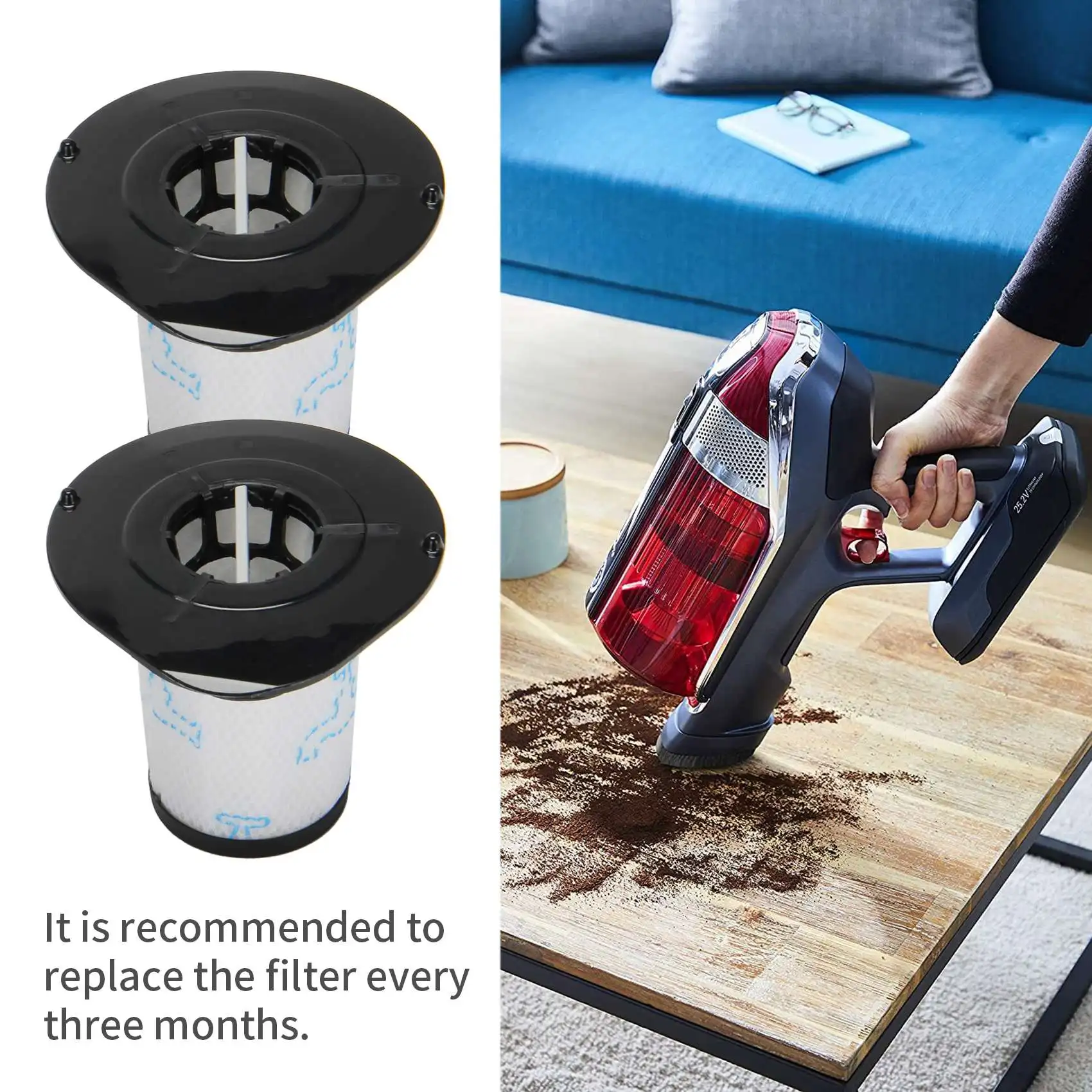 

AA81-2 фильтра для пылесосов Rowenta Air Force 460 All In One Rh92xx и Air Force Flex 560 Rh94xx, запчасти ZR009002