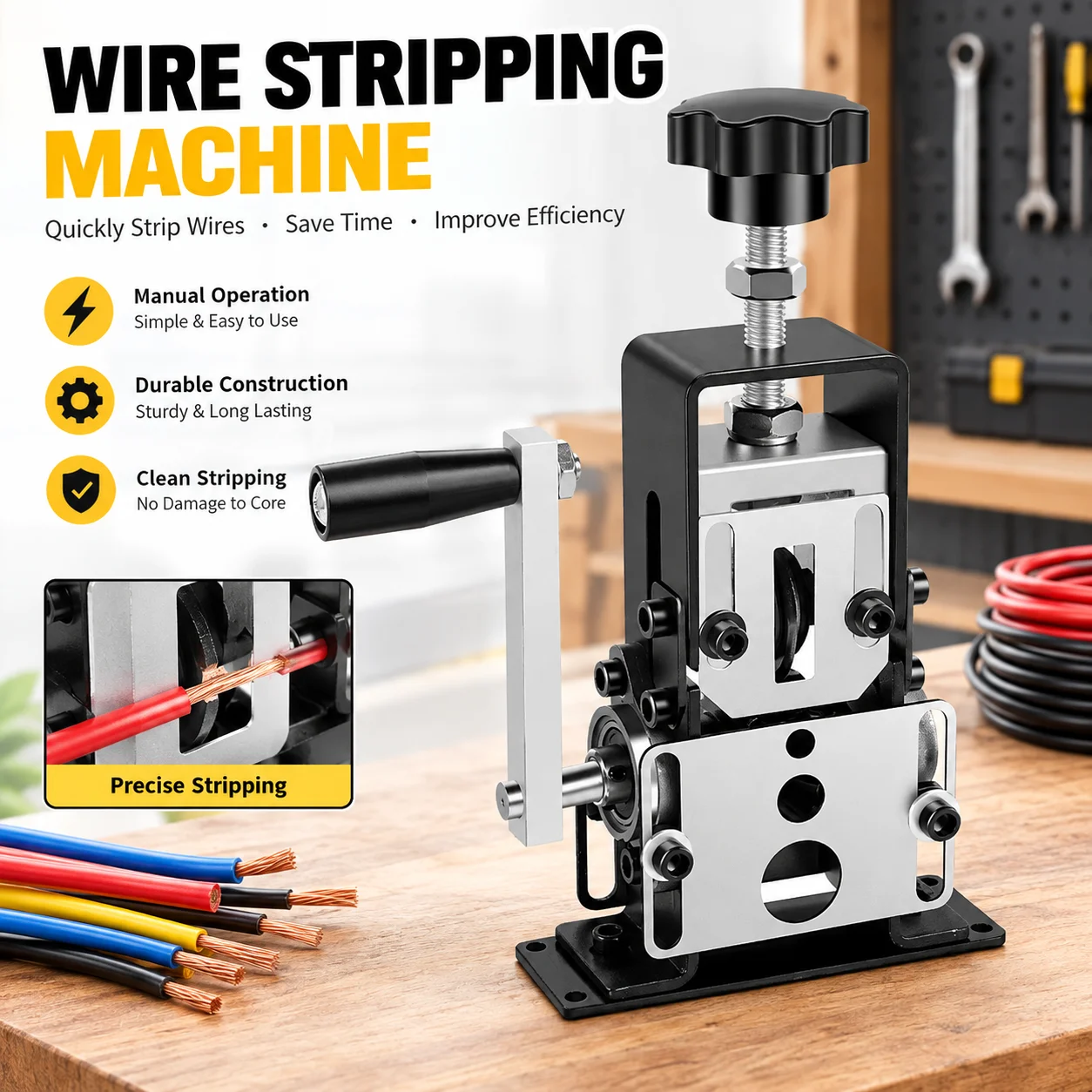 Heavy Duty Wall Mounted Screw Storage Box Organizer for Tools Pliers Screwdrivers and Hardware Garage Workshop Storage Rack