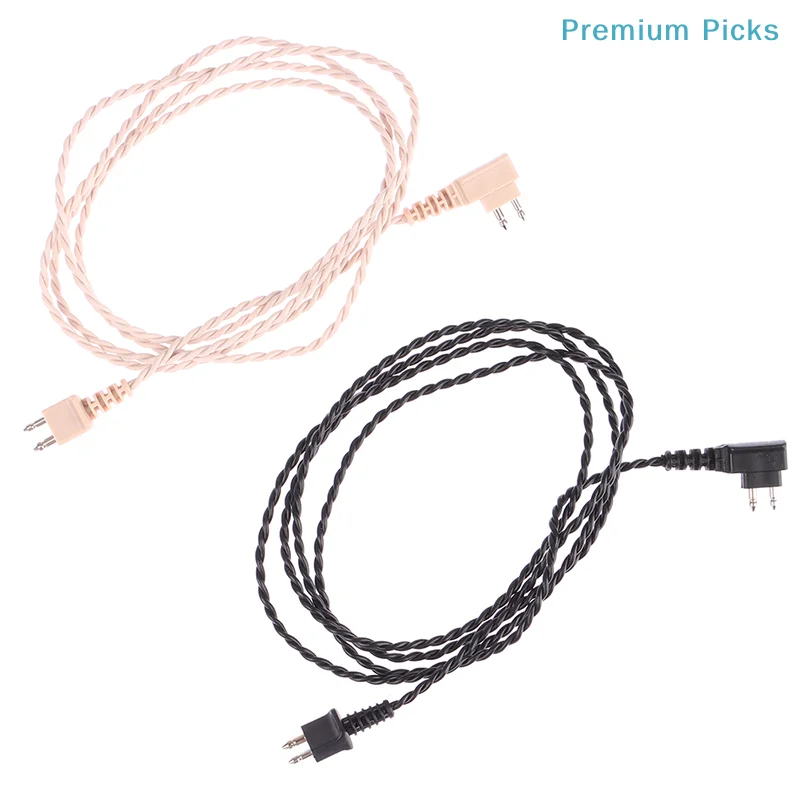 portableHearing Aid 2 Pin Cable Body Aids Unilateral Cord Wire for Siemens Pocket Hearing Aids
