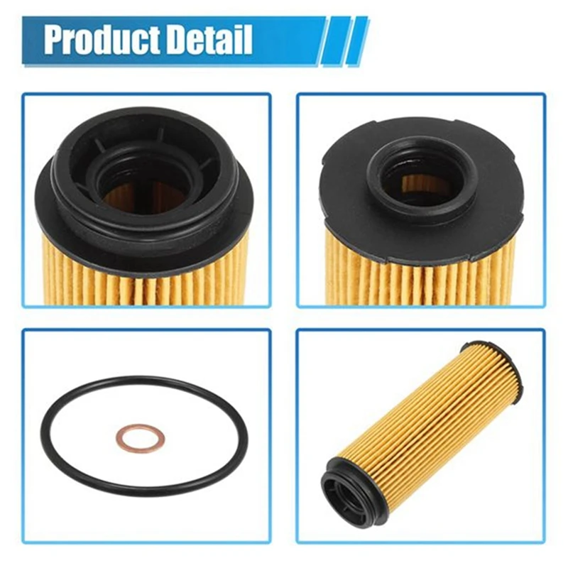 11428575211 Engine Oil Filter Kit For BMW X3 X4 X5 X6 G01 2017-2022 Xdrive 20D 20I 25I 28I, 20PCS