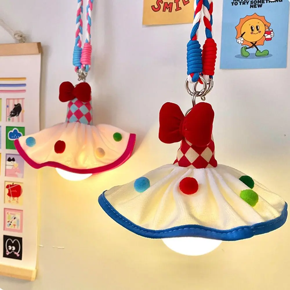 

Hanging Night Light Adjustable 3 Modes LED Ambiance Lamp Hanging Chandelier USB Rechargeable/Plug in Warm Light Bedside Lamp