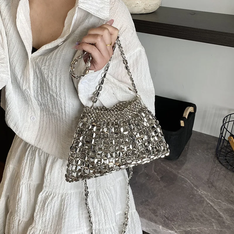 

Минимально дизайнерские сумки-тоут для женщин, сумка подмышки, ремешок на цепочке, женские сумки на плечо, сумки через плечо для женщин, дизайнерская сумка Сумка