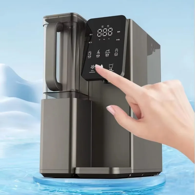 

Electric Desktop RO Water Purifier 8℃ Countertop Hot/Cold Reverse Osmosis Machine Plastic Filter System for Hotel RV