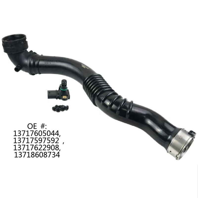 13717605044 Car Intake Hose Intercooler With Sensor For BMW 228I 320I 328I 428I 2012-2018