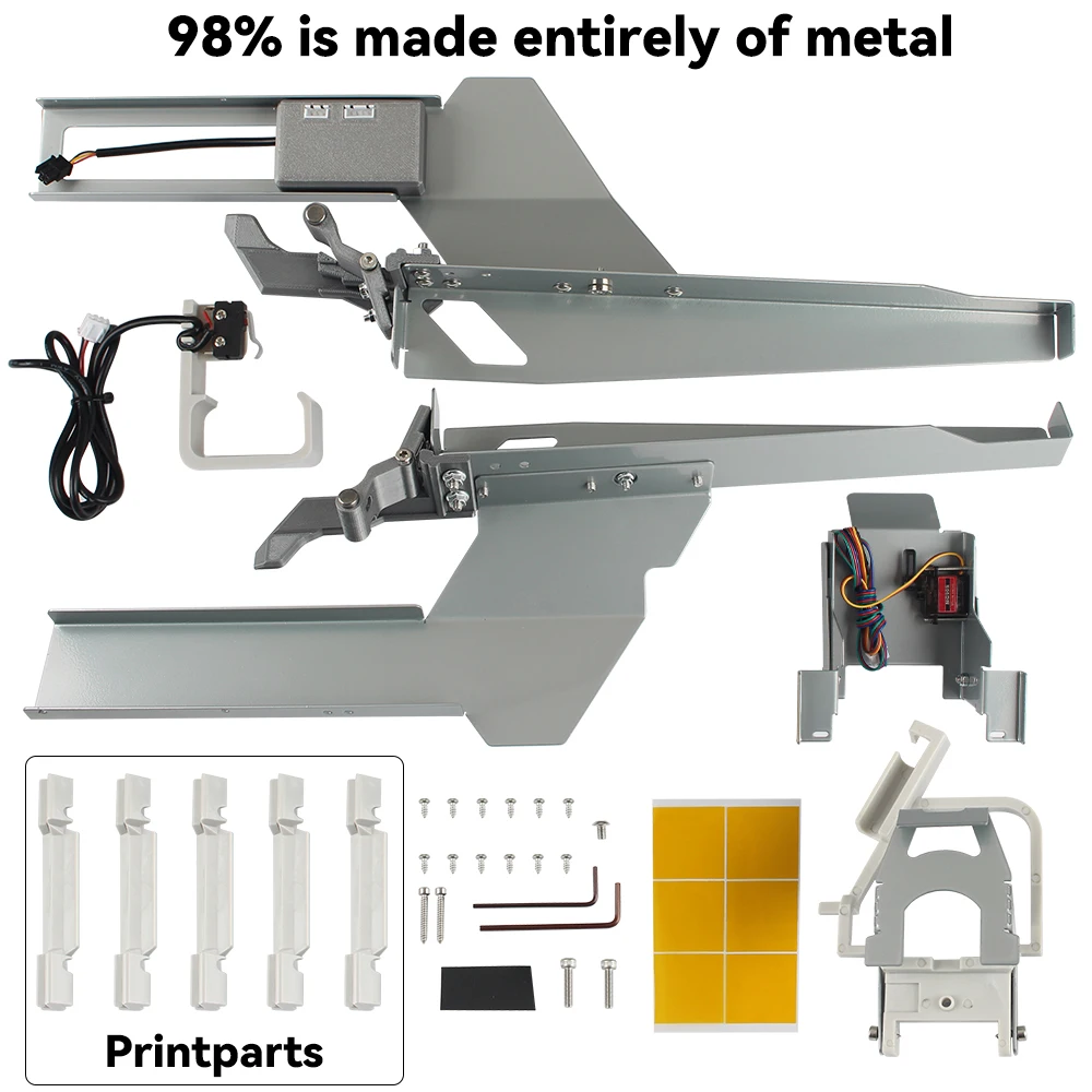 All Metal Auto Plate Swapper for Bambu Lab A1, TL-Swap A1 Batch Printing Kit 10-Plate Capacity