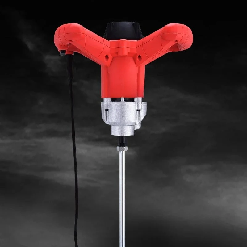 Customized Single Rod Mixer Industrial Grade Mixer Handheld Paint Cement Coating Putty Powder Mixer
