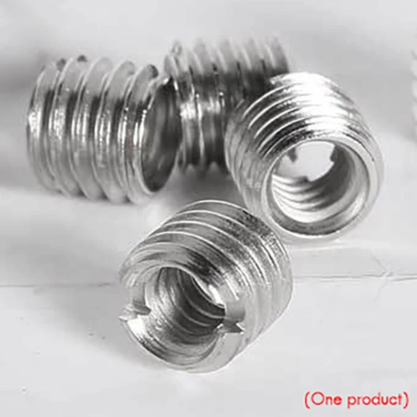 صمولة لولبية لتحويل الكاميرا ، محول تثبيت تحرير الكاميرا ، حامل ثلاثي القوائم ، رؤوس كرة أحادية البلورات ، من من من من من من من من إلى من