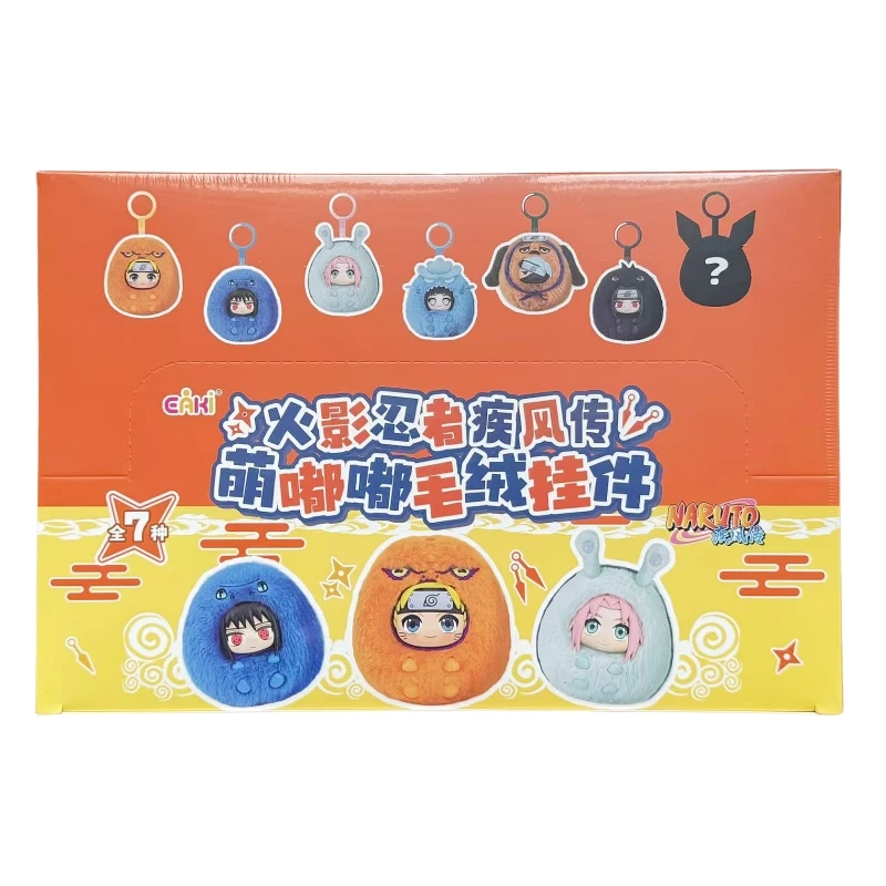 

EAKI Naruto Surprise плюшевая слепая коробка игрушка фигурка модель аниме персонаж Саске Какаши Итачи кулон орнамент детский подарок