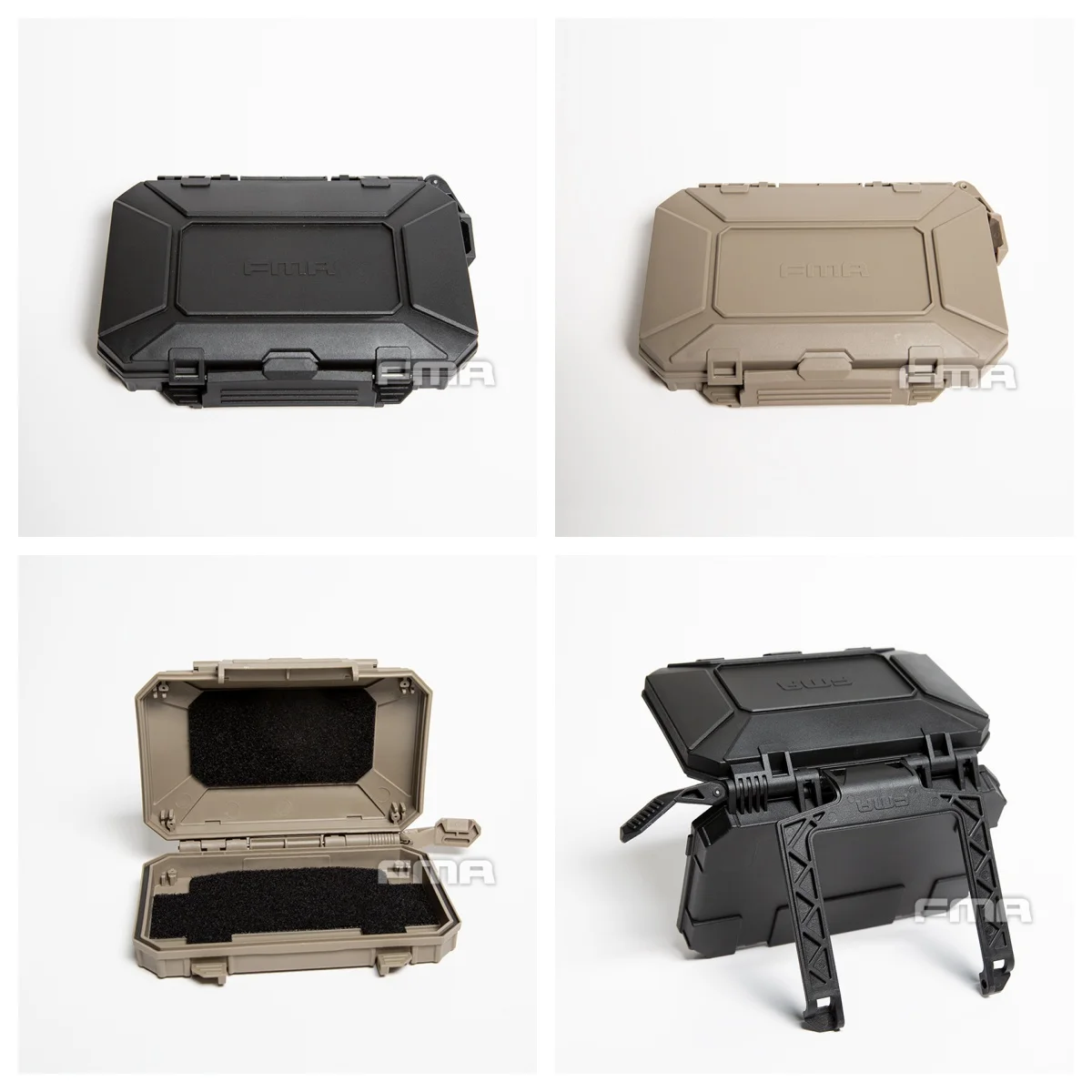 

Tactical GPS Mobile Phone Storage Box Survival Tool Case Tactical Vest Molle Carry Box for BK/DE TB1400