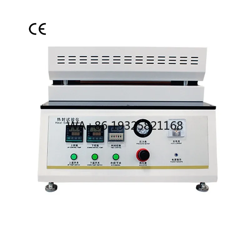 Button Type Heat Sealer Package Heat Sealing Tester Films Plastics Pouch Seal Strength Analyzer Heat Seal Parameter Test Machine