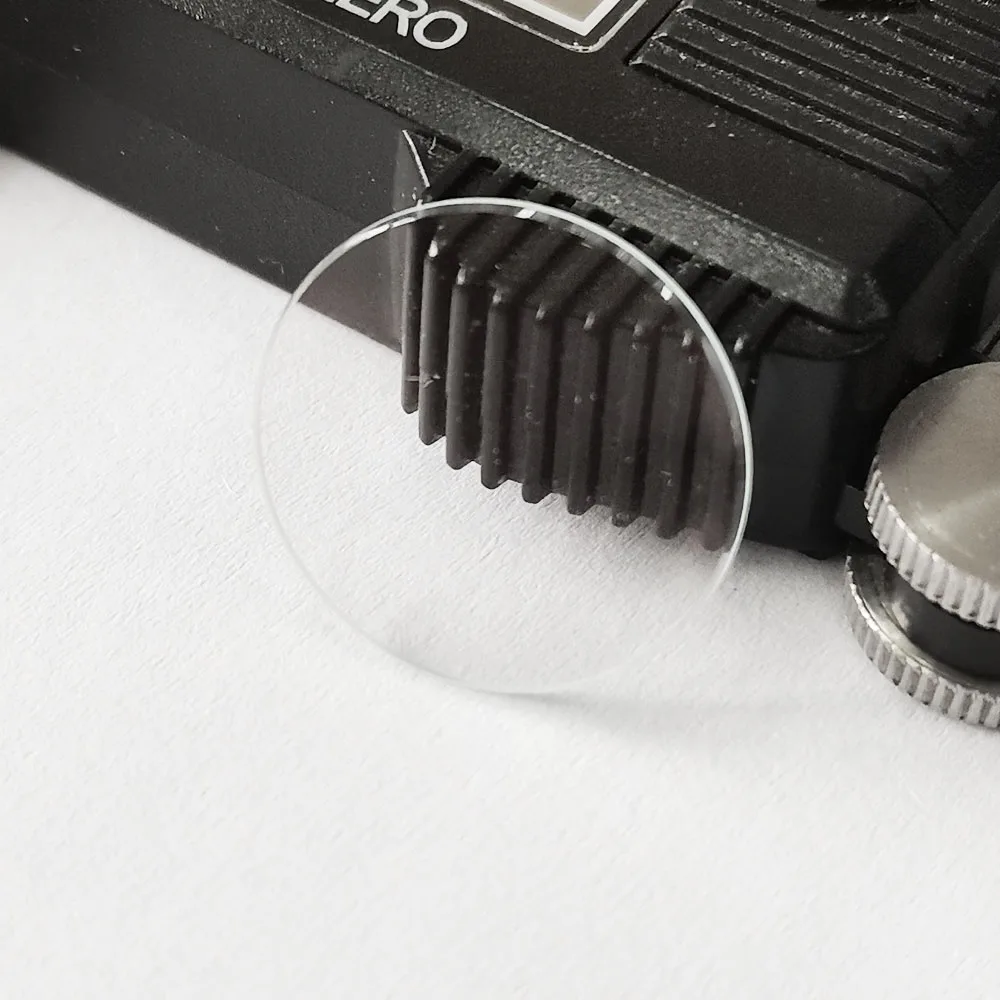 Flat Round Mineral Glass Lady Watch Crystal Replacement Part For Watchmakers 1.0mm Thickness 16mm~25.5mm,2pcs